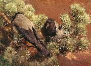 bruno liljefors Hooded Crows oil painting artist